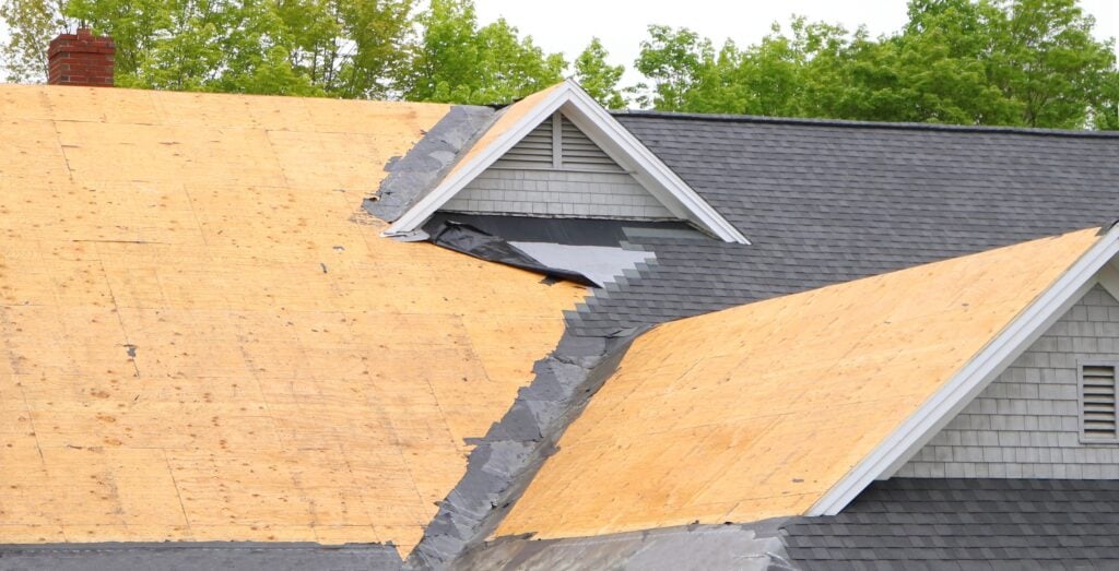 new roof under construction how long does it take to replace a roof
