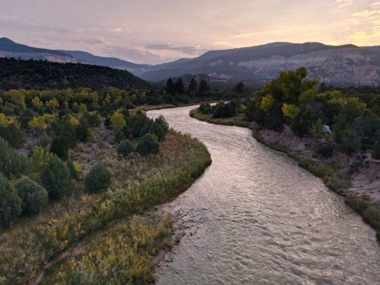 Rio Chama River Valley in New Mexico
