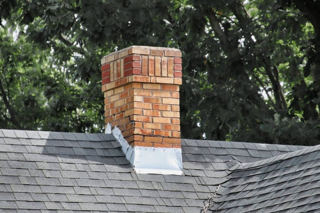 metal flashing chimney