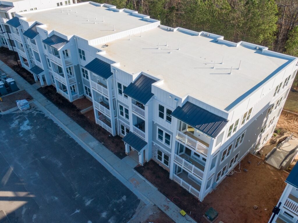 pvc roof install