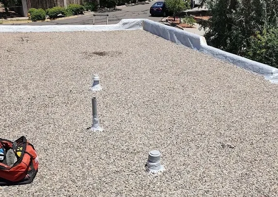 Built up roof